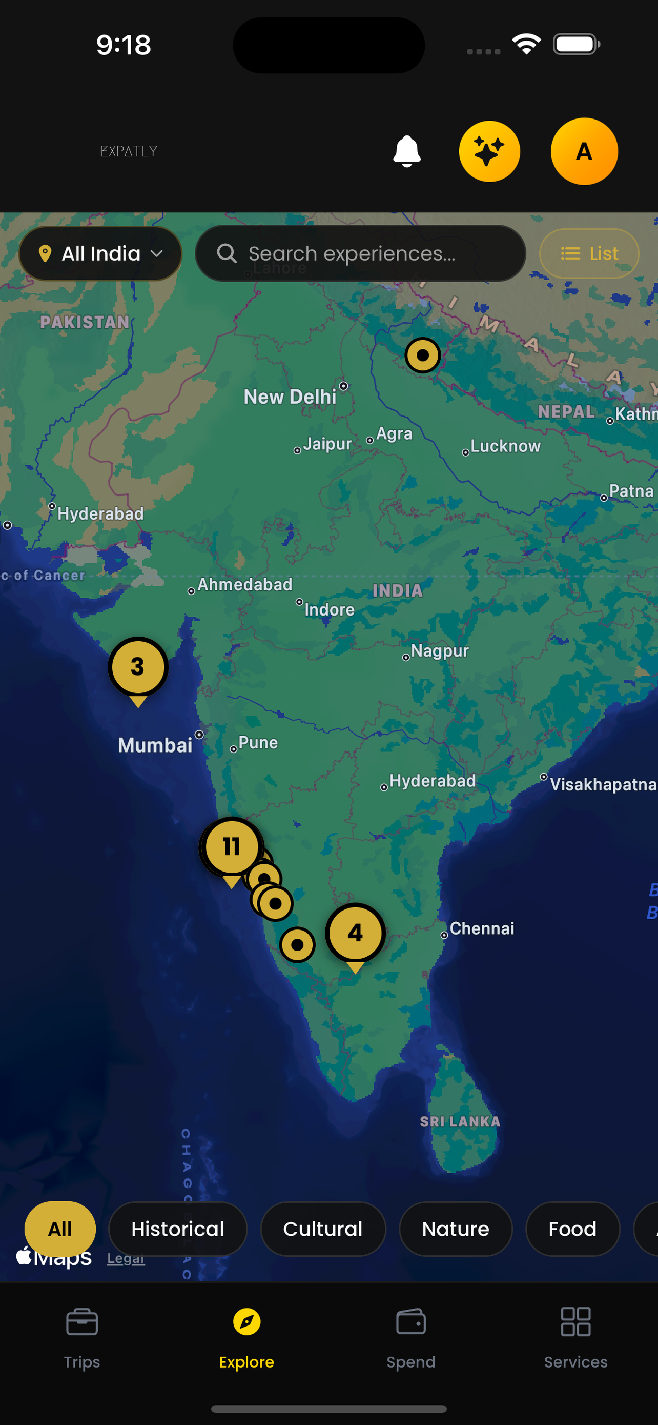 Explore Map View